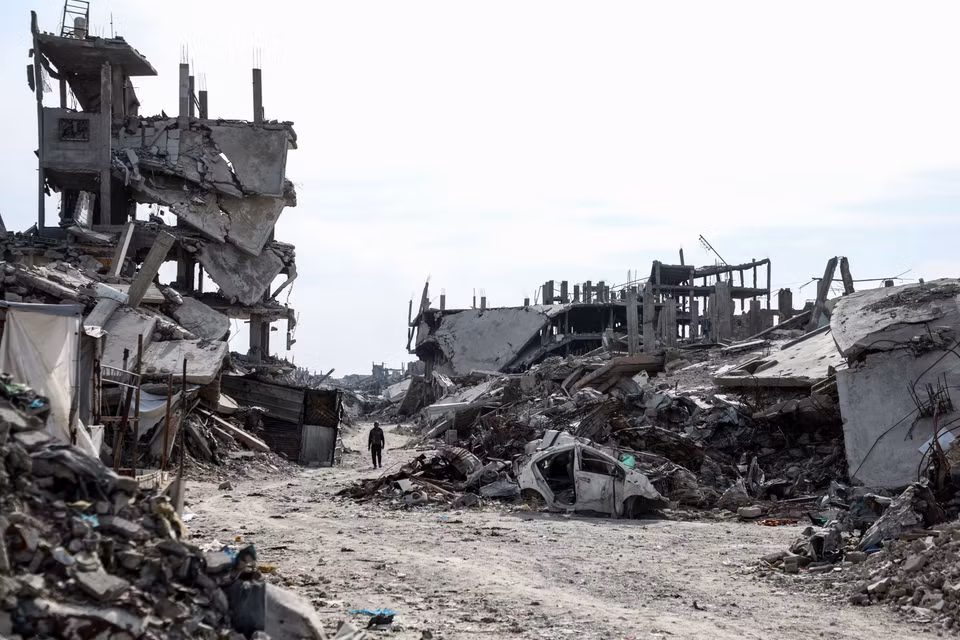 Разрушения в Джабалии, сектор Газа. (Фото: Синьхуа/ВИА)