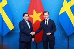 Премьер-министр Фам Минь Тьинь провёл переговоры с Премьер-министром Швеции Ульфом Кристерссоном (Фото: ВИА)