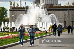 Сезон фонтанов в России