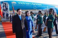 Премьер-министр Фам Минь Тьинь прибыл в Южную Африку для участия в саммите G20 (Фото: ВИА)