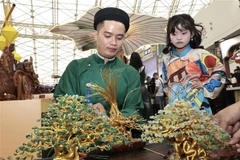 Впечатляющий павильон из Хюэ на Осенней ярмарке 2025