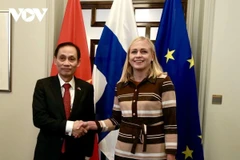 И. О. министра иностранных дел Вьетнама встретился с министром иностранных дел Финляндии (Фото: VOV)