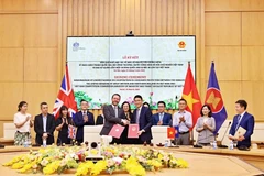 На церемонии подписания МoU (Фото: moit.gov.vn)