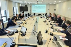 Заместитель министра промышленности и торговли Нгуен Хоанг Лонг работает с Французским регулирующем органом по ядерной безопасности и радиационной защите (ASNR) и Комиссариатом по атомной и альтернативным видам энергии (CEA)