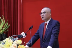 Новый Секретарь парткома провинции Футхо Фам Дай Зыонг выступил с речью при вступлении в должность (Фото: ВИА)