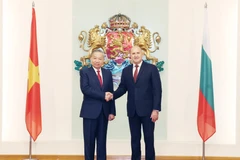 Генсекретарь То Лам и Президент Болгарии Румен Радев в Резиденции Президента (Фото: ВИА)