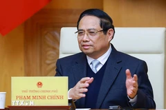 Премьер-министр Фам Минь Тьинь возглавил церемонию запуска всенародного движения соревнований (Фото: ВИА)