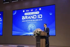 До Куанг Чунг, руководитель филиала Центра интернета Вьетнама, выступил с приветственной речью (Фото: mst.gov.vn)