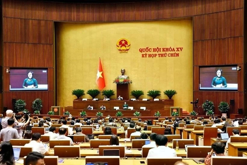 Законодатели на 9-й сессии Национального собрания 15-го созыва (Фото: ВИA)
