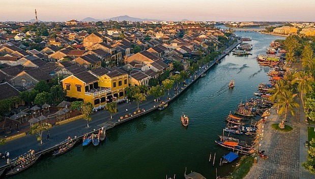 Древний город Хойан с высоты птичьего полета (Фото: baoquangnam.vn)
