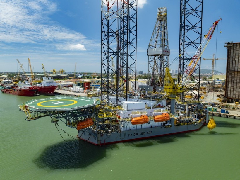 Самоподъёмная буровая установка PV Drilling VIII возвращается в строй после почти десятилетнего простоя. (Фото: nangluongvietnam.vn) 
