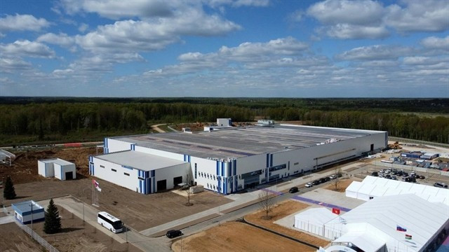 Недавно открывшийся завод TH true MILK в России. - (Фото: danviet.vn)