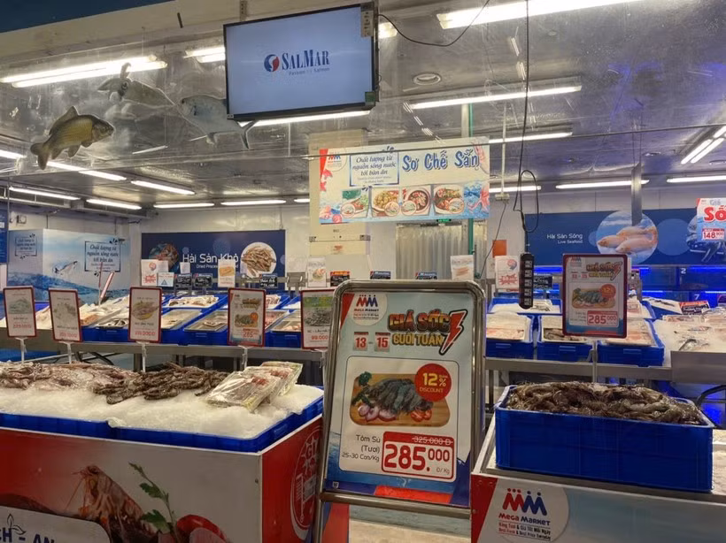Раздел морепродуктов с широким ассортиментом продукции. (Иллюстративное фото: ВИА) 