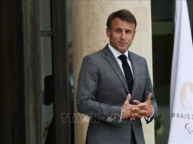 Президент Франции Эммануэль Макрон (Фото: Синьхуа/ВИA)