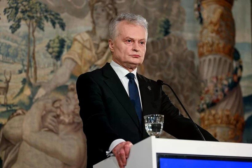 Президент Литвы Гитанас Науседа (Фото: Синьхуа)