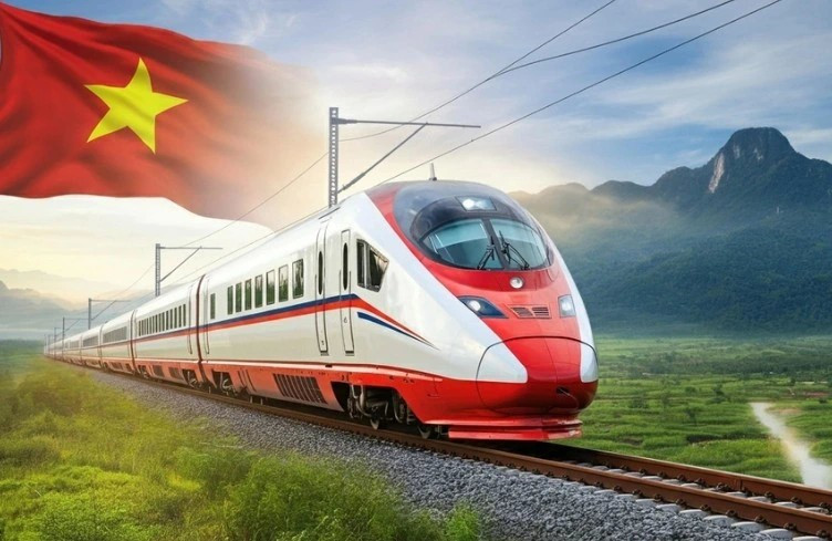 Цифровой рендер высокоскоростной железной дороги Север-Юг, созданный искусственным интеллектом 