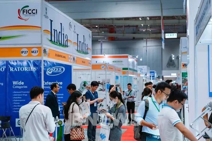  Выставка Vietnam Medipharm Expo 2025 пройдет в Хошимине с 31 июля по 2 августа (Иллюстративное фото: Vinexad)