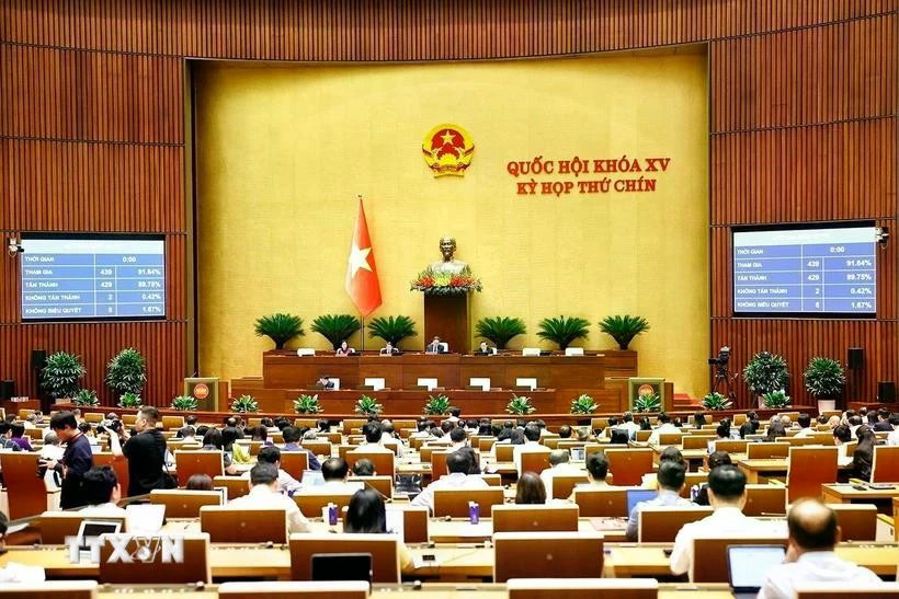 Национальное собрание принимает закон о внесении изменений и дополнений в некоторые статьи Уголовного кодекса (Фото: ВИA)