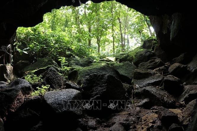Вход в систему вулканических пещер в Донгнае (Фото: ВИA)