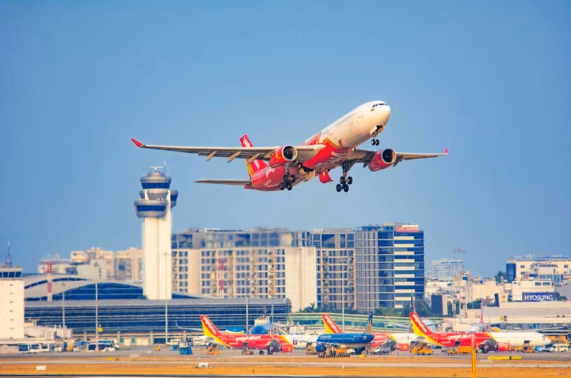 Компания Vietjet была удостоена звания одного из мировых лауреатов премии в области устойчивого развития 2025 года. (Фото: Vietjet)