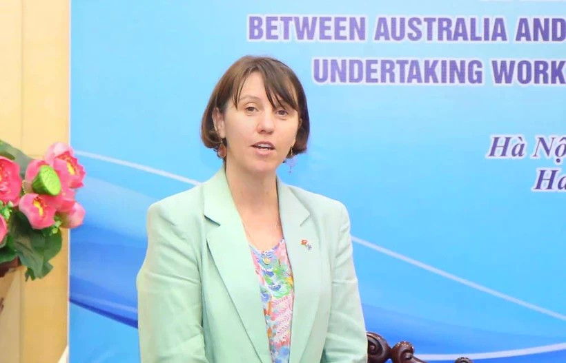 Рене Дешам, поверенный в делах посольства Австралии во Вьетнаме. (Фото: ВИA)