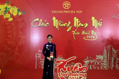 Нгуен Тхи Льен, руководитель Клуба вьетнамского языка в Малайзии, заместитель председателя Обшества вьетнамских женщин в Малайзии (Фото: ВИА)