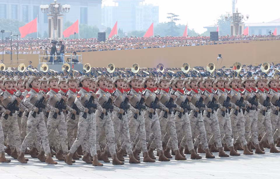 Народно-освободительная армия Китая провела военный парад на площади Тяньаньмэнь в честь 80-летия Победы народов мира над фашизмом. Фото: ВИА.
