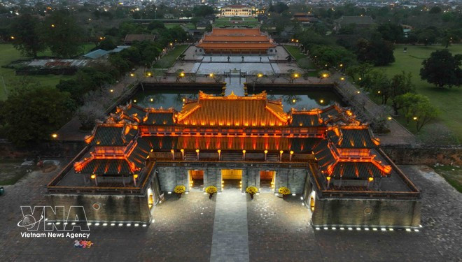 Нгомон - главные южные ворота Императорского города Хюэ. (Фото: ВИА) 