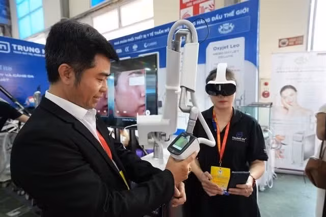 Стенд на выставке VIETNAM MEDIPHARM 2026. (Фото предоставлено организаторами) 