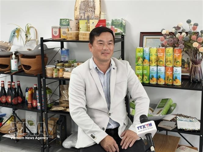 Нгуен Тхань Бинь, генеральный директор компании KQ Trading и председатель Вьетнамско-австралийской ассоциации логистики и инвестиций. Фото: ВИА 