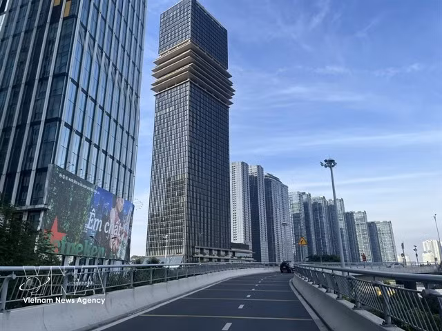 Объекты недвижимости в центре города Хошимина. (Фото: ВИА) 