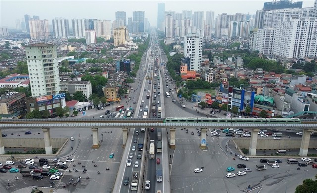 Линия городского метро «Катлинь – Хадонг». (Фото: ВИА) 