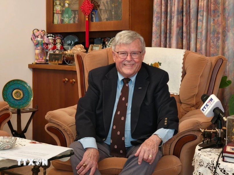 Профессор Карл Тайер из Академии сил обороны Австралии при Университете Нового Южного Уэльса. (Фото: ВИА)