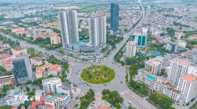 Вид на квартал Киньбак в провинции Бакнинь. (Фото: ВИА) 