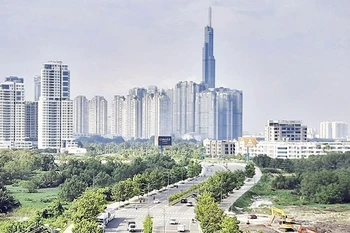 Уголок города Хошимин. (Фото: nhandan.vn) 