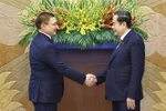 Председатель Национального собрания принял Первого заместителя Председателя Совета Федерации Федерального Собрания России. (Фото: ВИА)