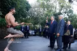 Уникальная церемония маори в честь Генерального секретаря ЦК КПВ, Президента То Лама. Фото: ВИА.