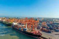 Вид на порт Танву в городе Хайфон (Фото: ВИA)