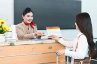 Международный аэропорт Фукуока в период праздника Тэт с 14 по 22 февраля обслуживает 767 рейсов и более 260 473 пассажиров. (Фото: ВИА)