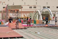 Подготовка к 1-й ярмарке «Славная весна» 2026 года. Фото: Вьетнамское информационное агентство.