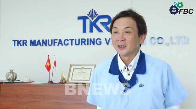 Огава Цуеси, генеральный директор японской компании TKR Manufacturing во Вьетнаме (Фото: ВИA) 3.jpg
