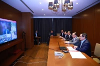 Премьер-министр Фам Минь Тьинь провёл онлайн-совещание с провинциями и городами для разработки мер по спасательным работам и ликвидации последствий стихийных бедствий (Фото: ВИА)