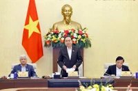 Председатель НС Чан Тхань Ман выступает на мероприятии (Фото: ВИА)