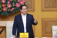 Премьер-министр Фам Минь Тьинь подвёл итоги совещания по реализации «кампании Куанг Чунг» (Фото: ВИА)