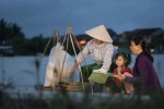 Banh dap (баньдап), или banh trang dap (бань чанг дап), - традиционное блюдо Хойана. (Фото: ВИА)