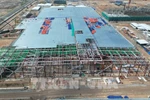 Уголок строящегося завода Lego в промышленном парке VSIP III, провинция Биньзыонг. (Фото: Опубликовано ВИА)