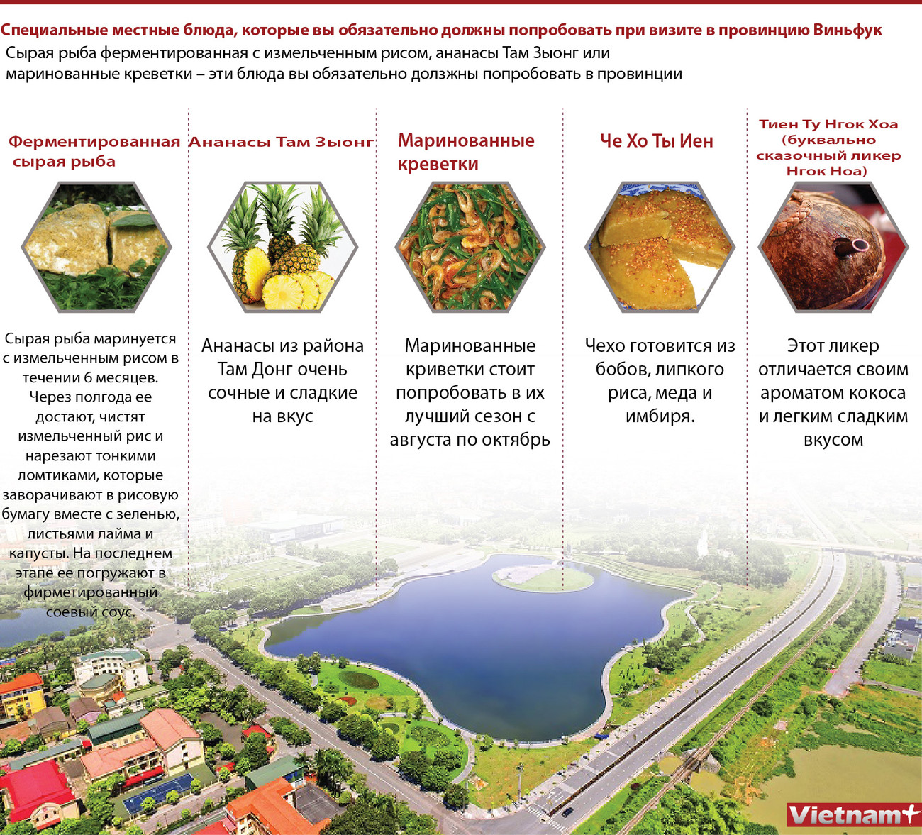 Специальные местные блюда, которые вы обязательно должны попробовать при визите в провинцию Виньфук ảnh 1