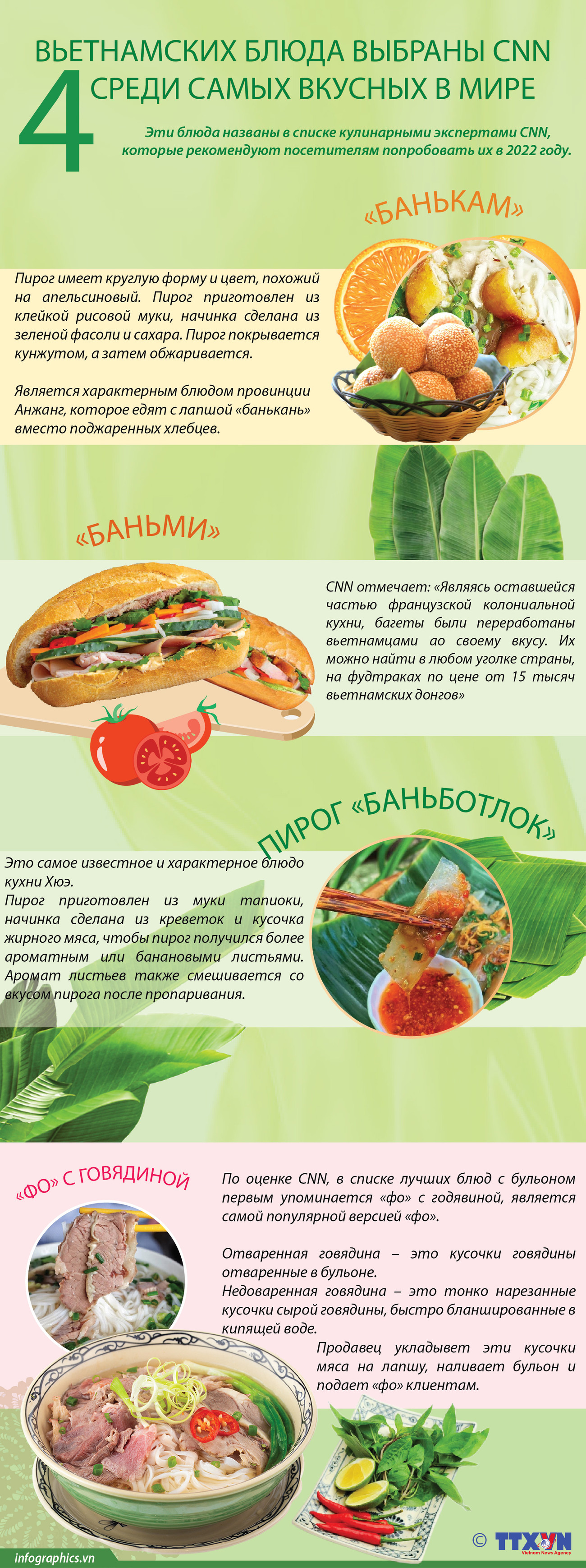 4 вьетнамских блюда выбраны CNN среди самых вкусных в мире ảnh 1