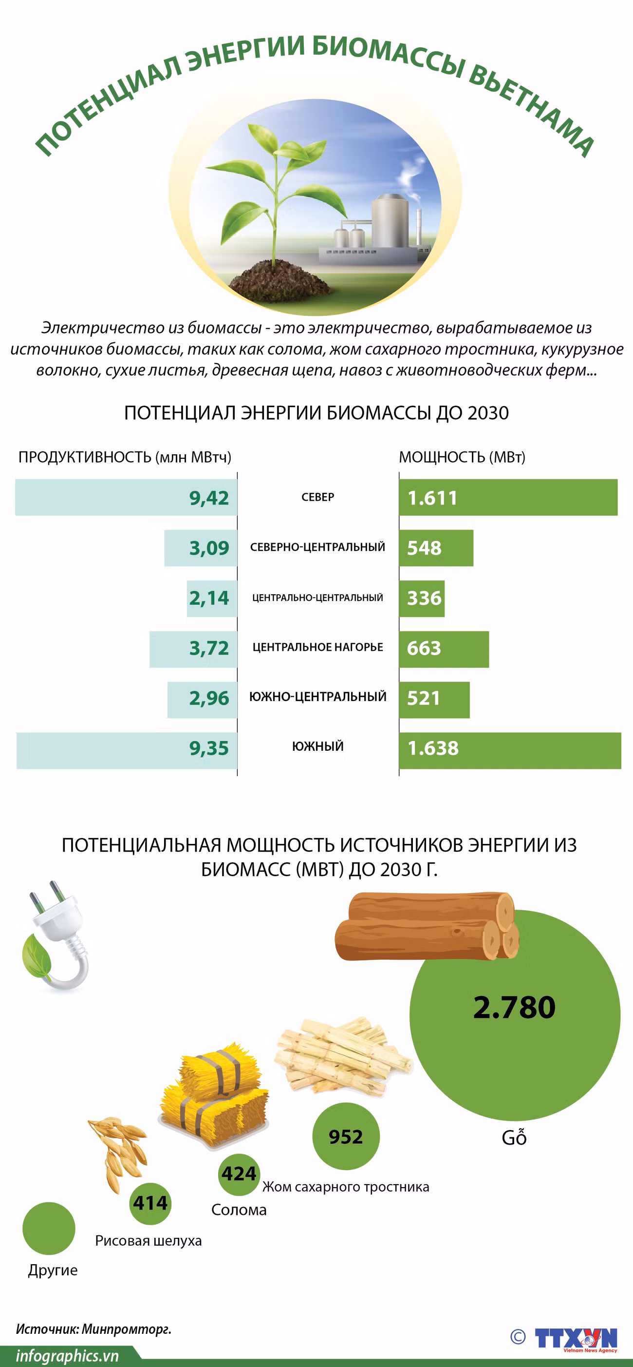 Потенциал энергии биомассы Вьетнама ảnh 1