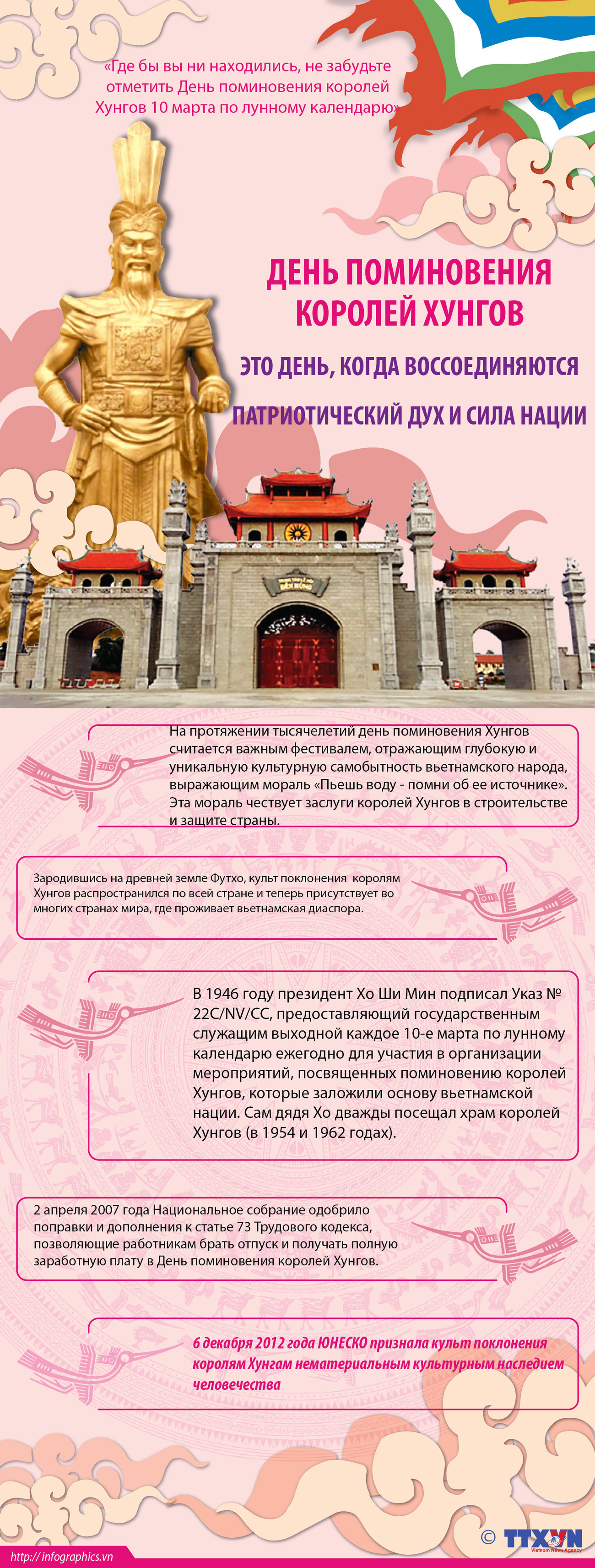 День поминовения королей Хунгов - это день, когда воссоединяются патриотический дух и сила нации ảnh 1